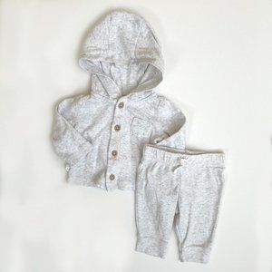Carter's Light Grey Sweatsuit